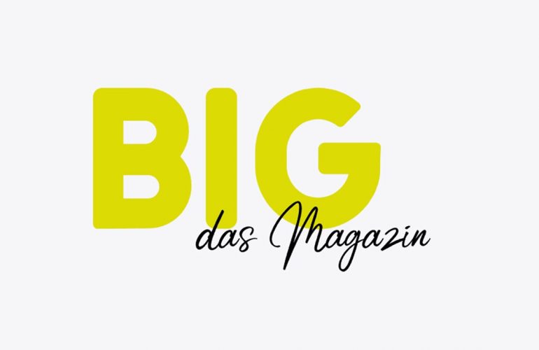 Big Magazin Logo in gelb